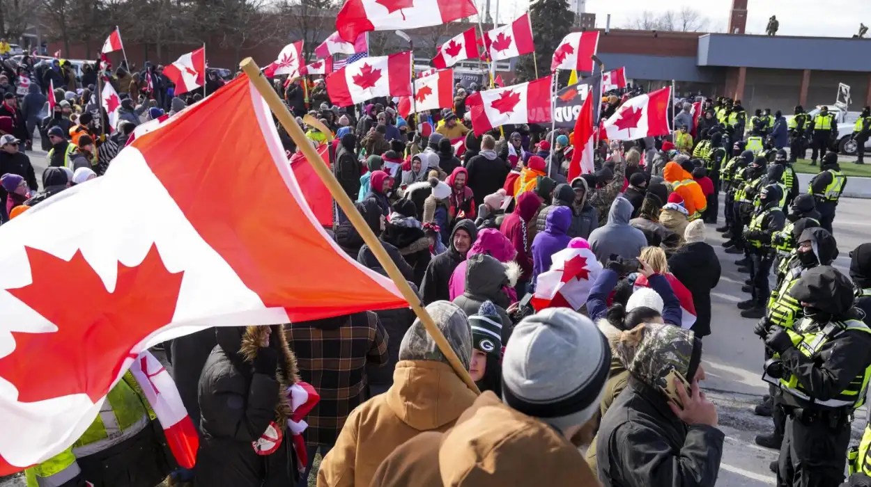 Peaceful protest amid turbulence: Trends and challenges in US-Canada movements