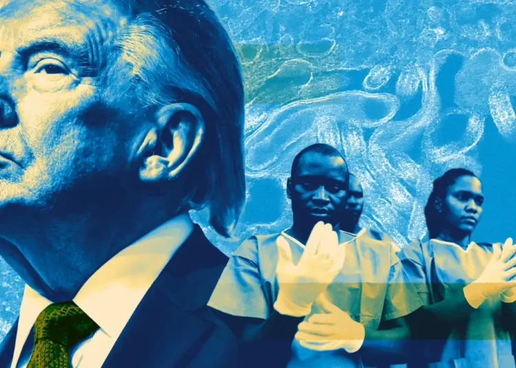 Ebola-Ausbruch legt die Risiken von Trumps Rückzug aus der globalen Gesundheit offen