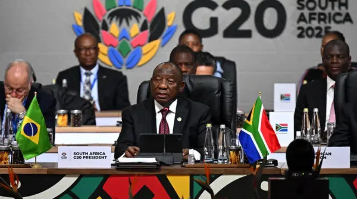 South Africa’s G20 Presidency and the Rising Rift with the United States