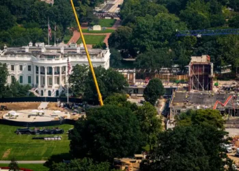 Baukosten am Weißen Haus erreichen 900 Millionen US-Dollar unter Trump